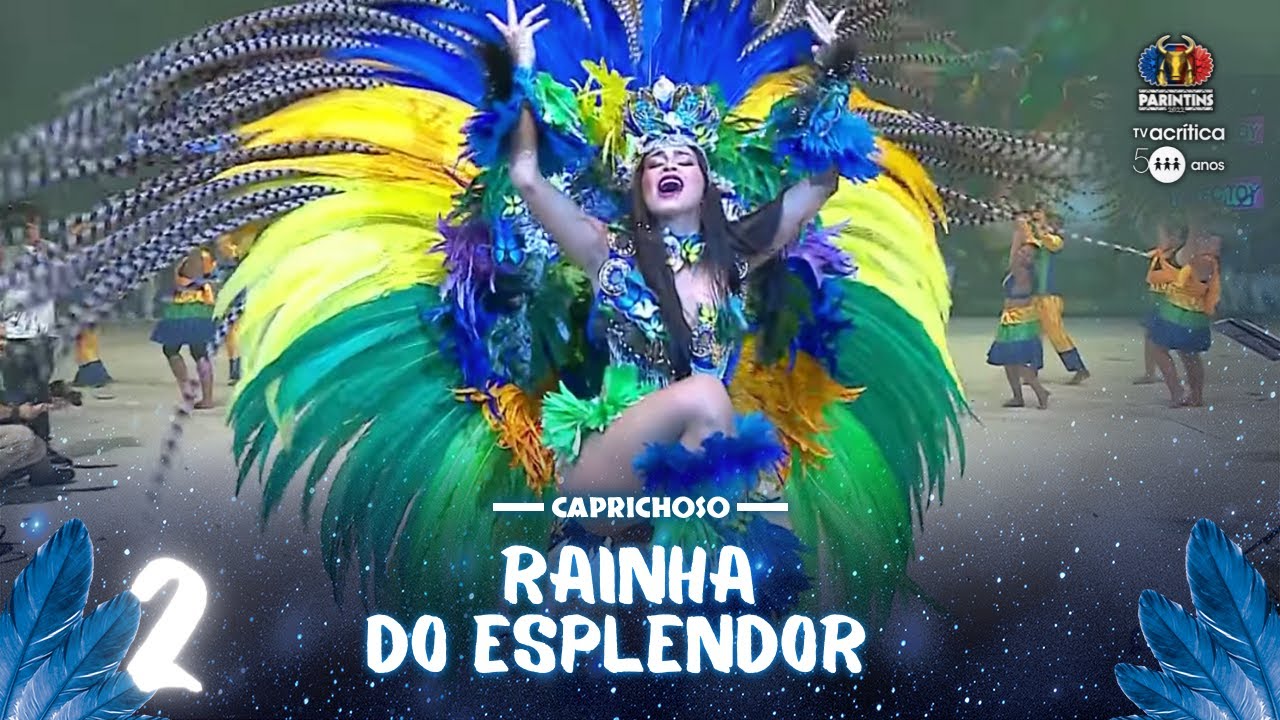 RAINHA DO FOLCLORE DO CAPRICHOSO EVOLUI EM 2ª NOITE DO FESTIVAL DE PARINTINS