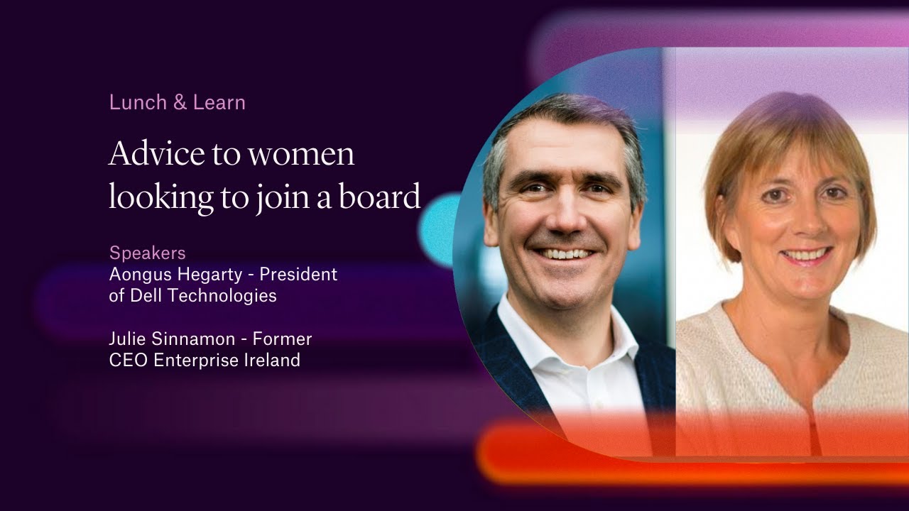 Advice to women looking to join a board