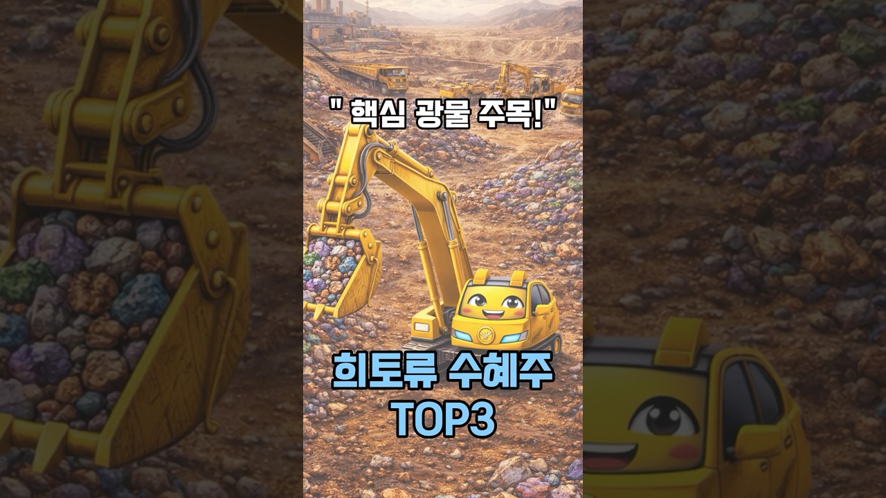 희토류 다시 터진다&hellip; 수혜주 TOP3