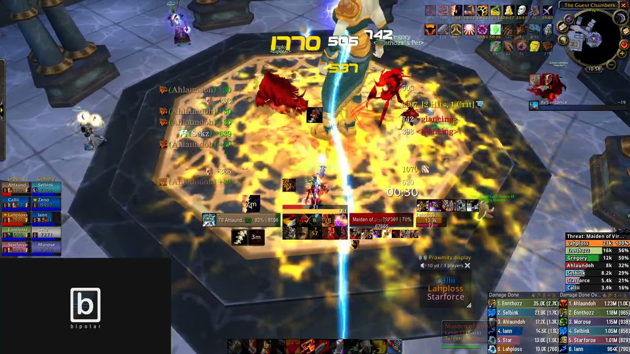 #1 World DPS Maiden of Virtue | Burning Crusade Classic Fury Warrior