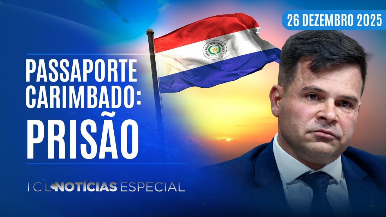 ICL NOTÍCIAS ESPECIAL 2 - 26/12/25 - GOLPISTA EX-PRF TENTA FUGIR E É PRESO NO PARAGUAI