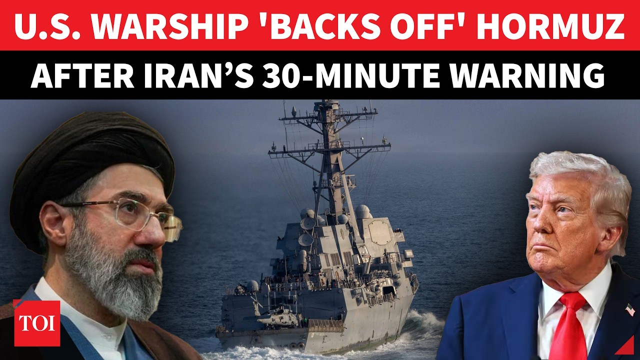 &lsquo;BLOW UP IN 30 MINS&rsquo;: Iran&rsquo;s Shock Countdown Forces US Destroyer To &lsquo;ABORT ENTRY&rsquo; In Hormuz | Report