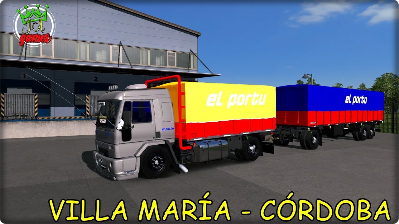 FORD CARGO 1831 CHASIS Y ACOPLADO - RECORRIENDO ARGENTINA #6 - ETS2 MODS 1.36