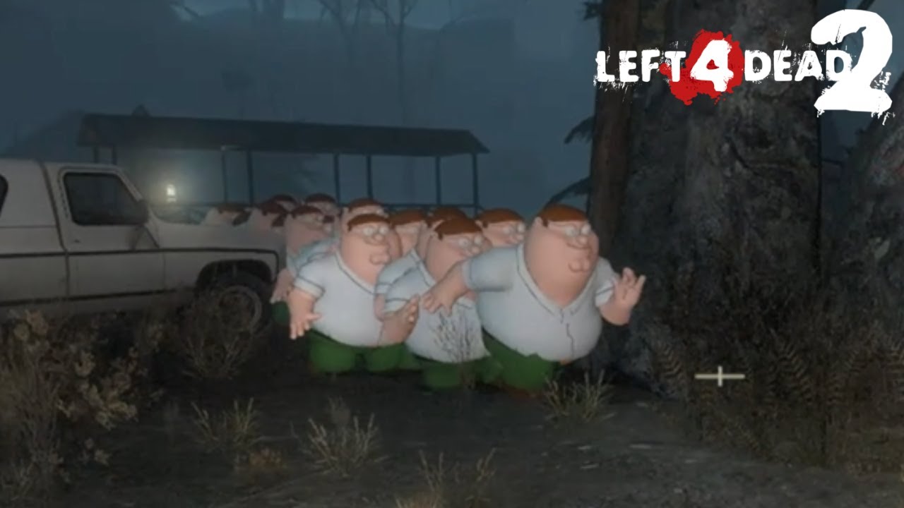 Смешные моменты из Left 4 Dead 2 #20