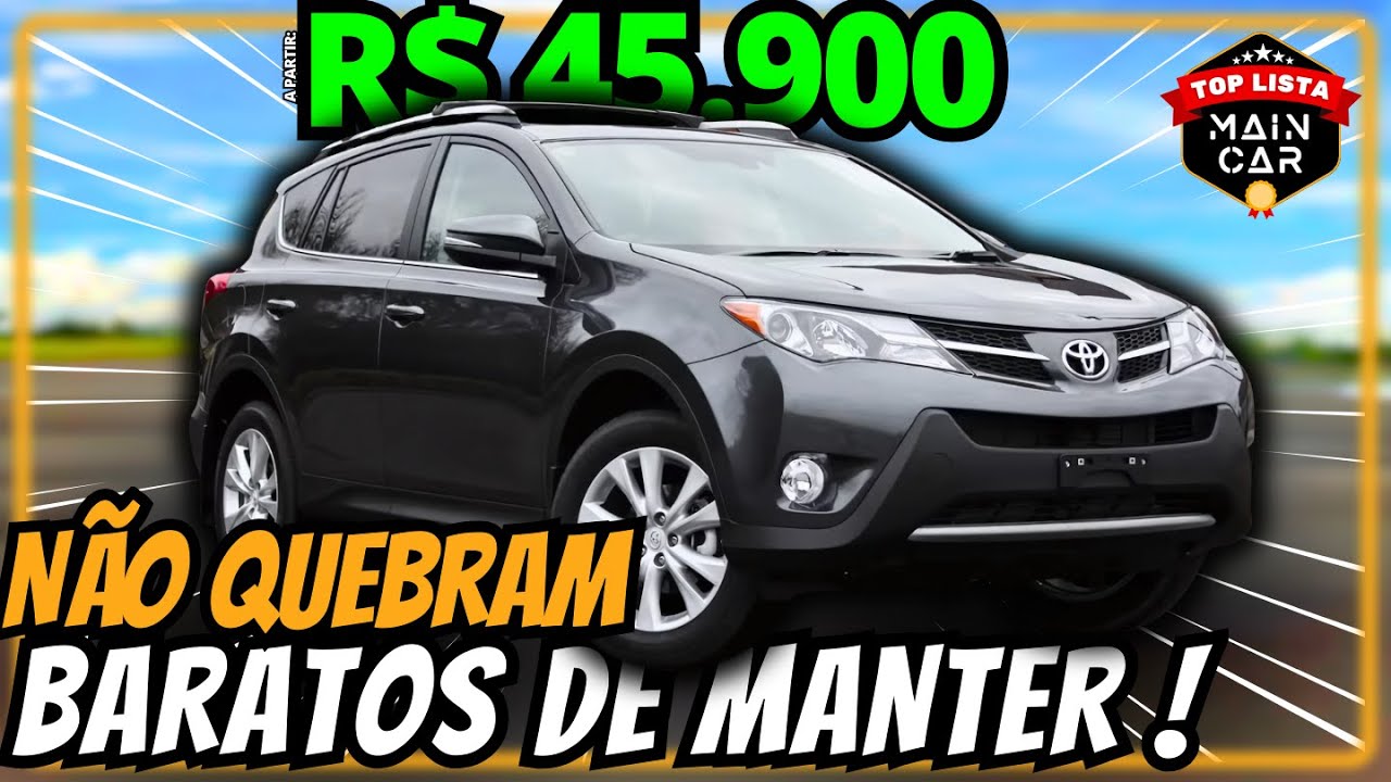 5 MELHORES SUVs que REALMENTE VALEM A PENA e ESTÃO MAIS BARATOS QUE POPULAR! 🔥
