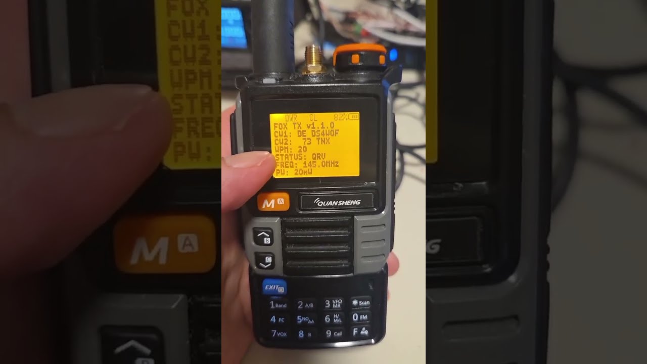 UV-K5 Fox firmware Radio Direction Finding Simplified! | Kim’s Guide