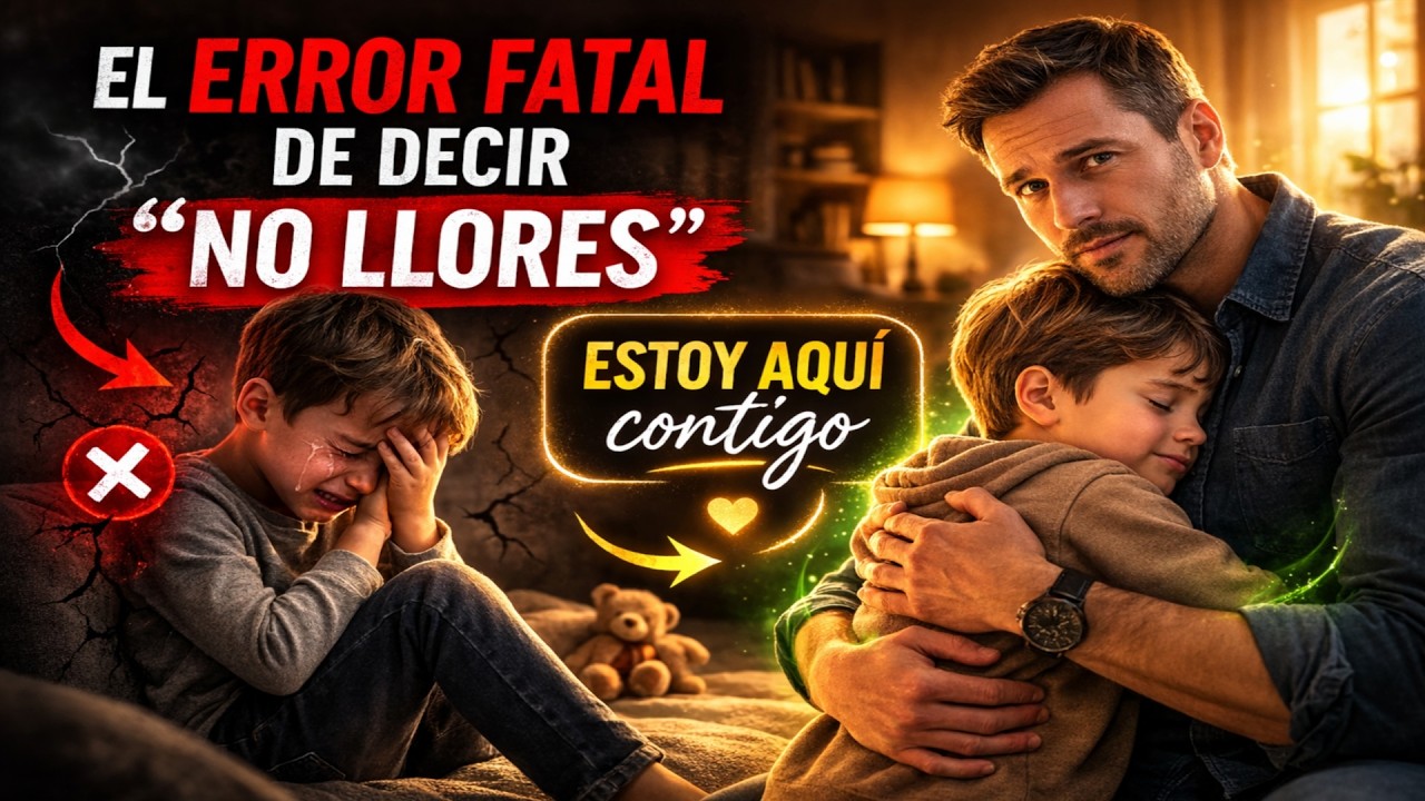 El ERROR FATAL de decir 'No llores'. Usa esta FRASE y serás su refugio para SIEMPRE