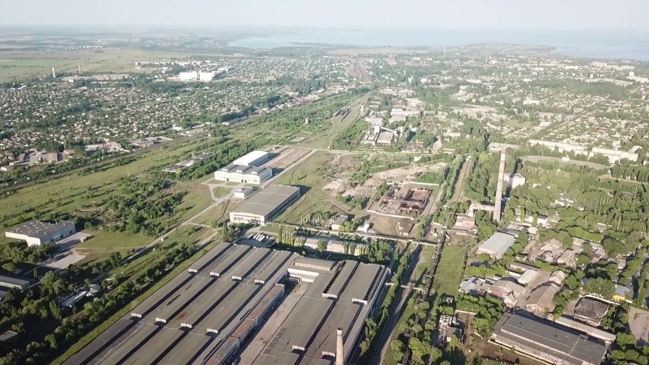 #Nikopol#Никополь#Сентравис#интерпайп,#Трубосталь#ОСКАР# с высоты птичьего полета (May 2018)