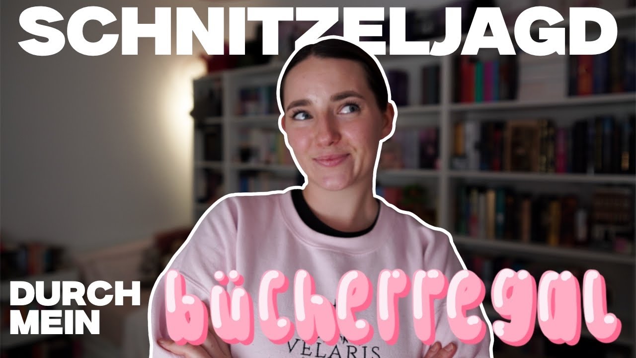 buchige schnitzeljagd durch mein bücherregal! | spoilerfreier lesevlog! ✨