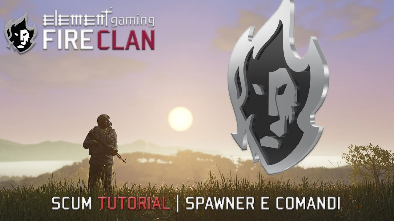 SCUM TUTORIAL | SPAWNER E COMANDI