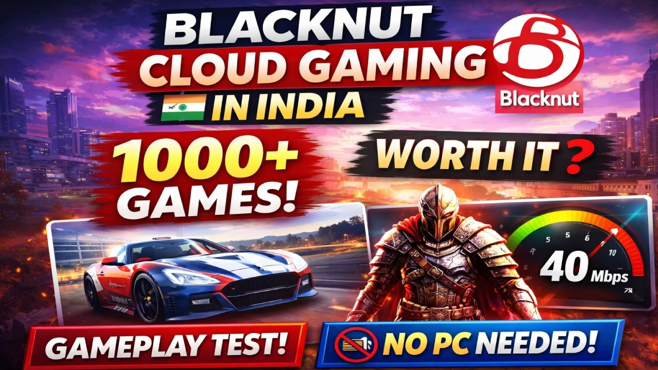 Blacknut Cloud Gaming Review India | Price Plan + Gameplay Test | Worth It in 2026?