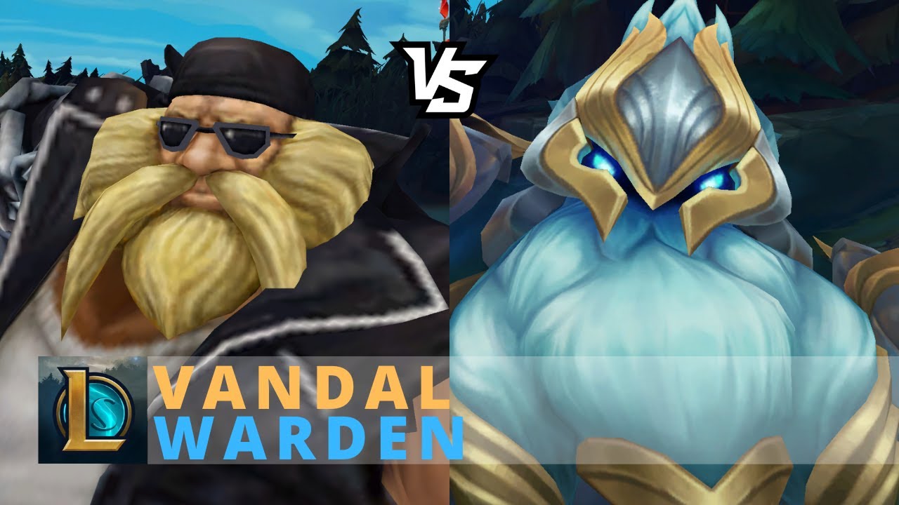 Warden Gragas Vs Vandal Gragas - League Of Legends