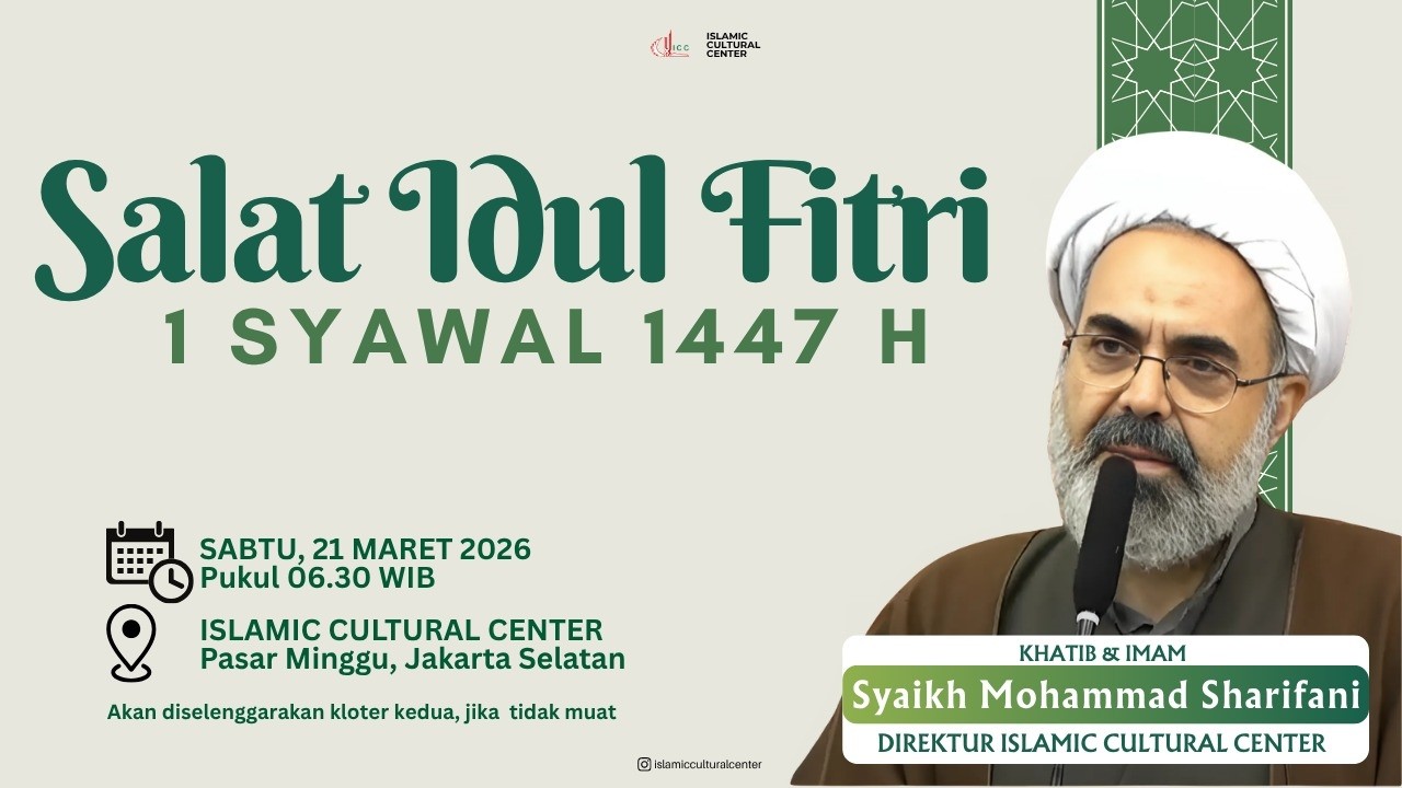 Salat Idul Fitri 1 Syawal 1447 H