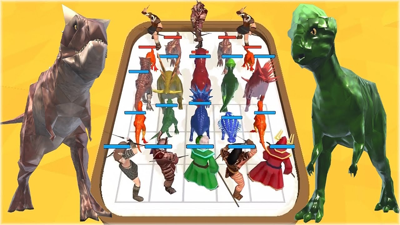 Merge Master MAX LEVEL of Game | Unlocked All Dinosaur and Warior