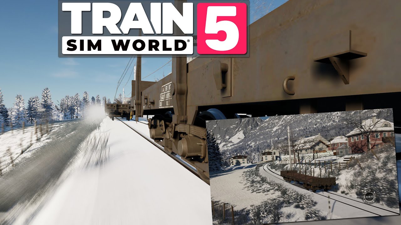 Train Sim World 5 RODELN auf SCHIENEN der Mittenwaldbahn! | TSW5 Freies Spiel Gameplay