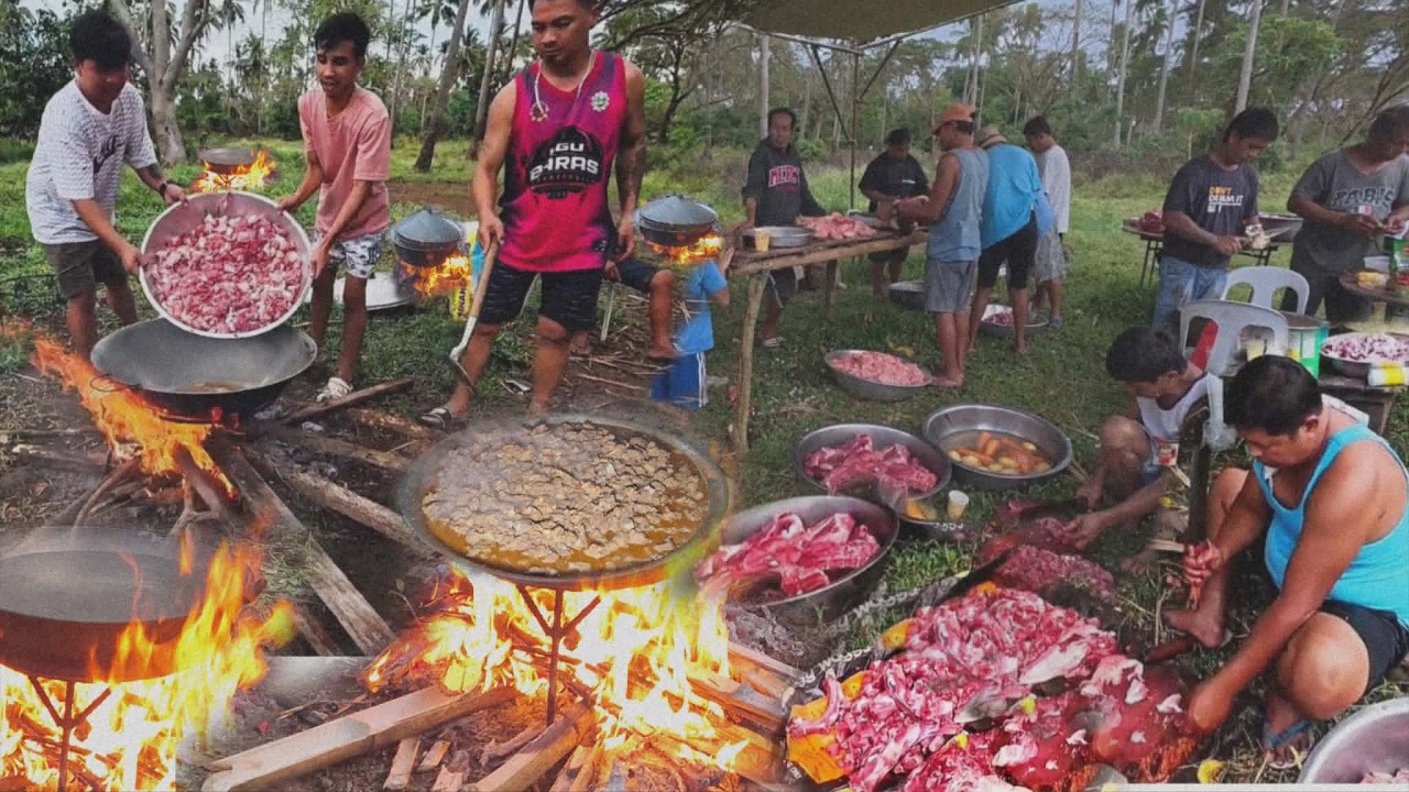 Pre wedding celebration in Batangas Province  | mga Balik Bayan from Singapore