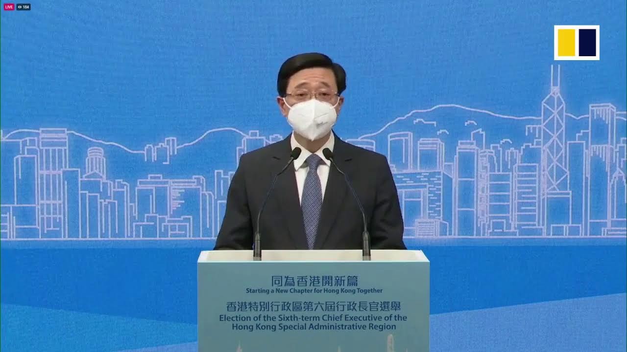 Live: John Lee press conference.