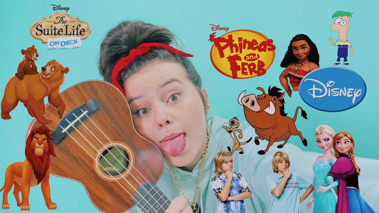 medley músicas da disney | ukulele cover