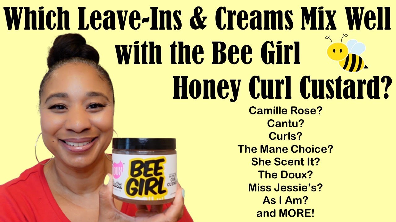 HOW WELL DO THESE PRODUCTS MIX with THE BEE GIRL HONEY CURL CUSTARD by THE DOUX?