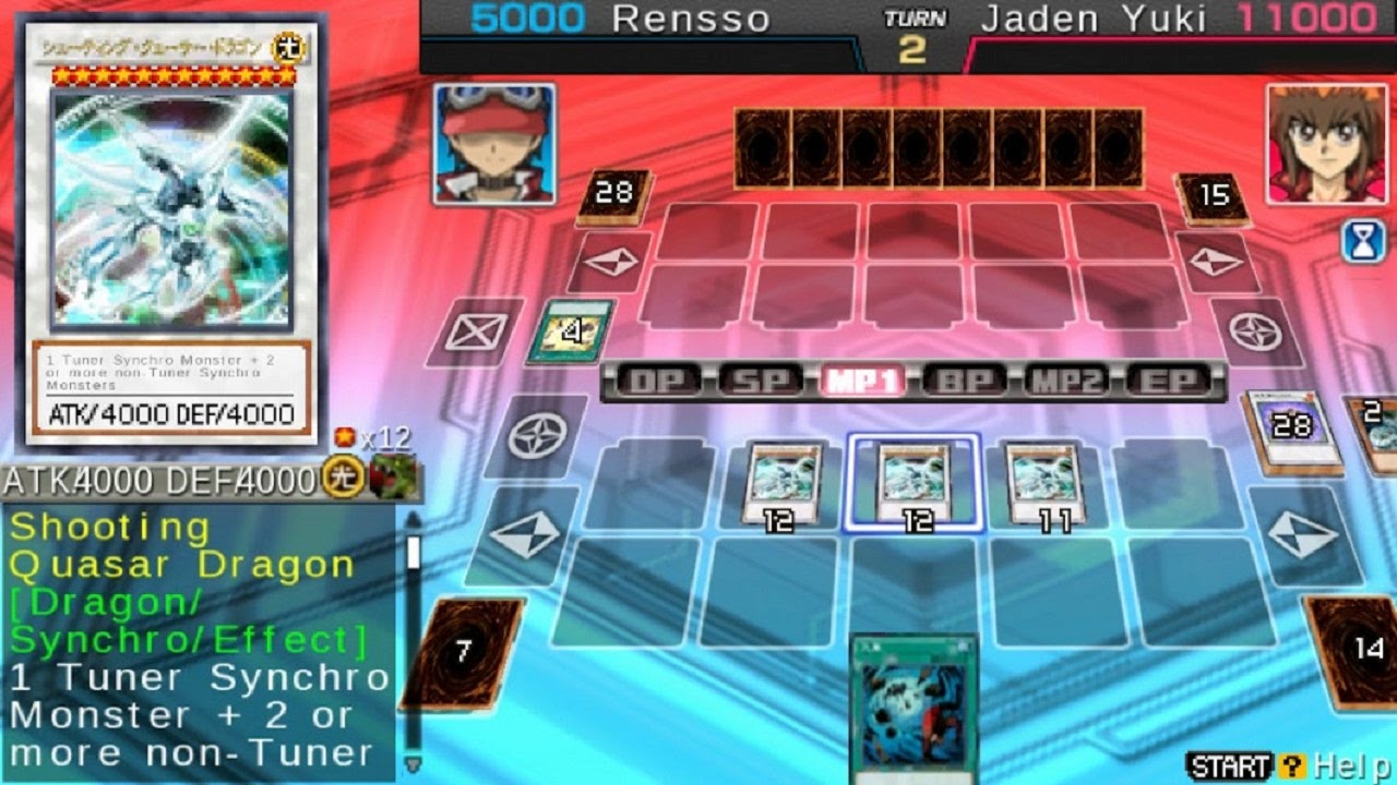 Yu-Gi-Oh! ARC-V Tag Force Special - 3 Shooting Quasar Dragon en 1 turno Vs Jaden Yuki LV9