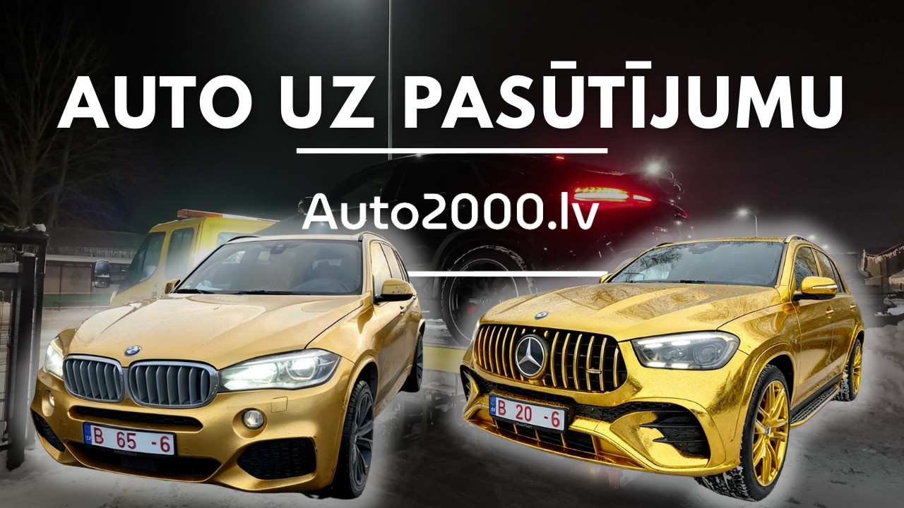 AUTO UZ PASŪTĪJUMU. NO AUTO PASŪTĪŠANAS LĪDZ PIEGĀDEI PIE MUMS - AUTO2000.LV