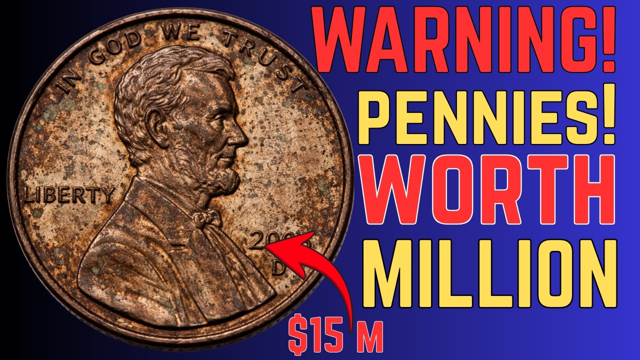 These  Lincoln Pennies Could Make You a MILLIONAIRE - Check Your Pockets NOW!