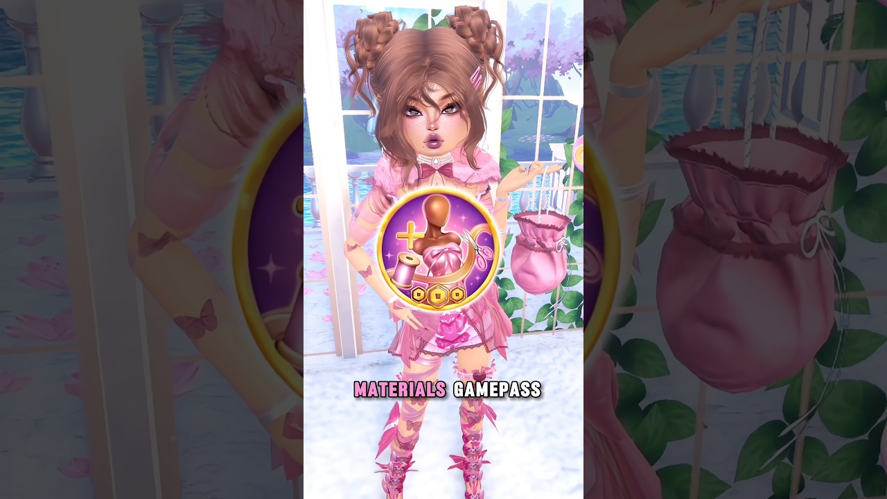 New Materials Gamepass in DTI + GIVEAWAY 🎁 #dresstoimpress