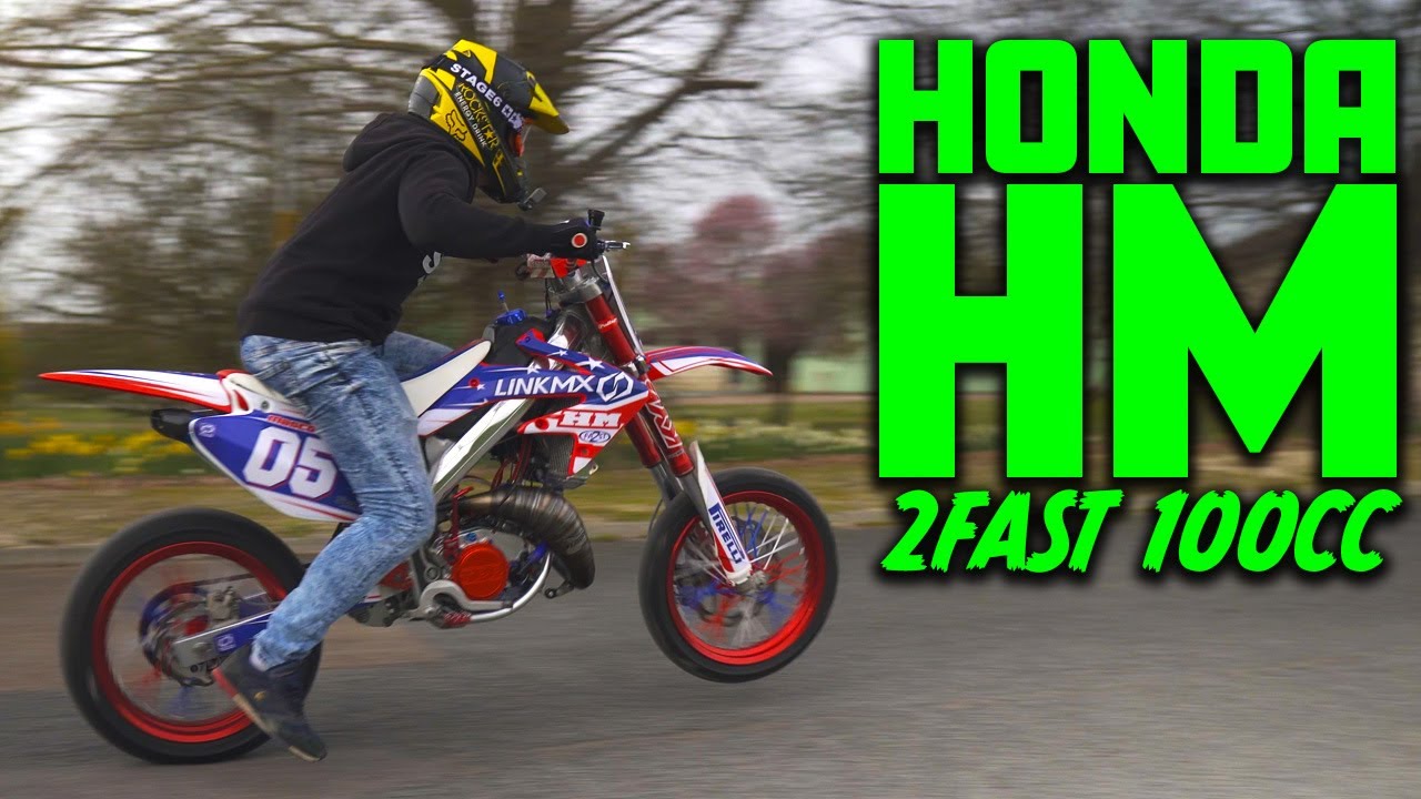 HONDA HM MADE IN USA EN 100CC 2FAST 😈💚 Feat @Masco. J'essaye ta brêle épisode XII