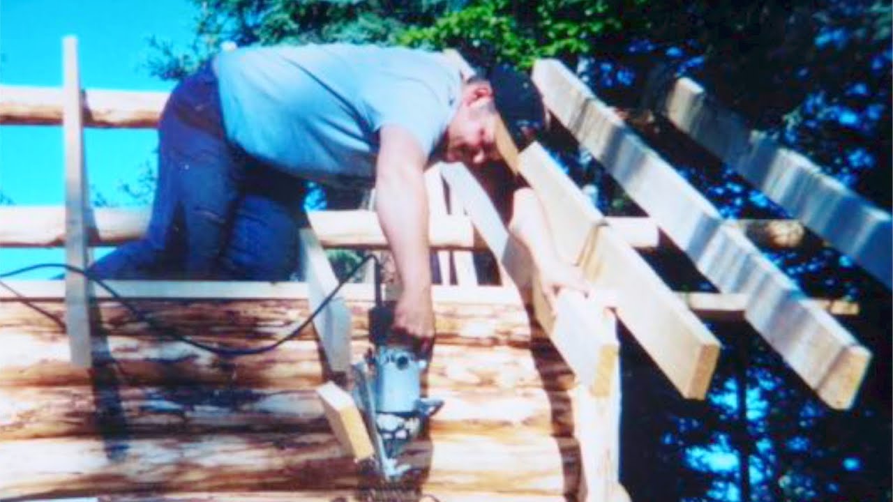 How to make rafters for a cabin