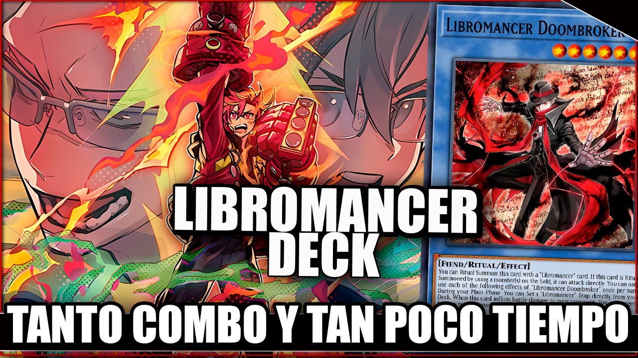 #LIBROMANCER THE DECK WITH LOTS OF COMBO AND LITTLE TIME! LIBROMANCER DECK PROFILE | #DuelLinks