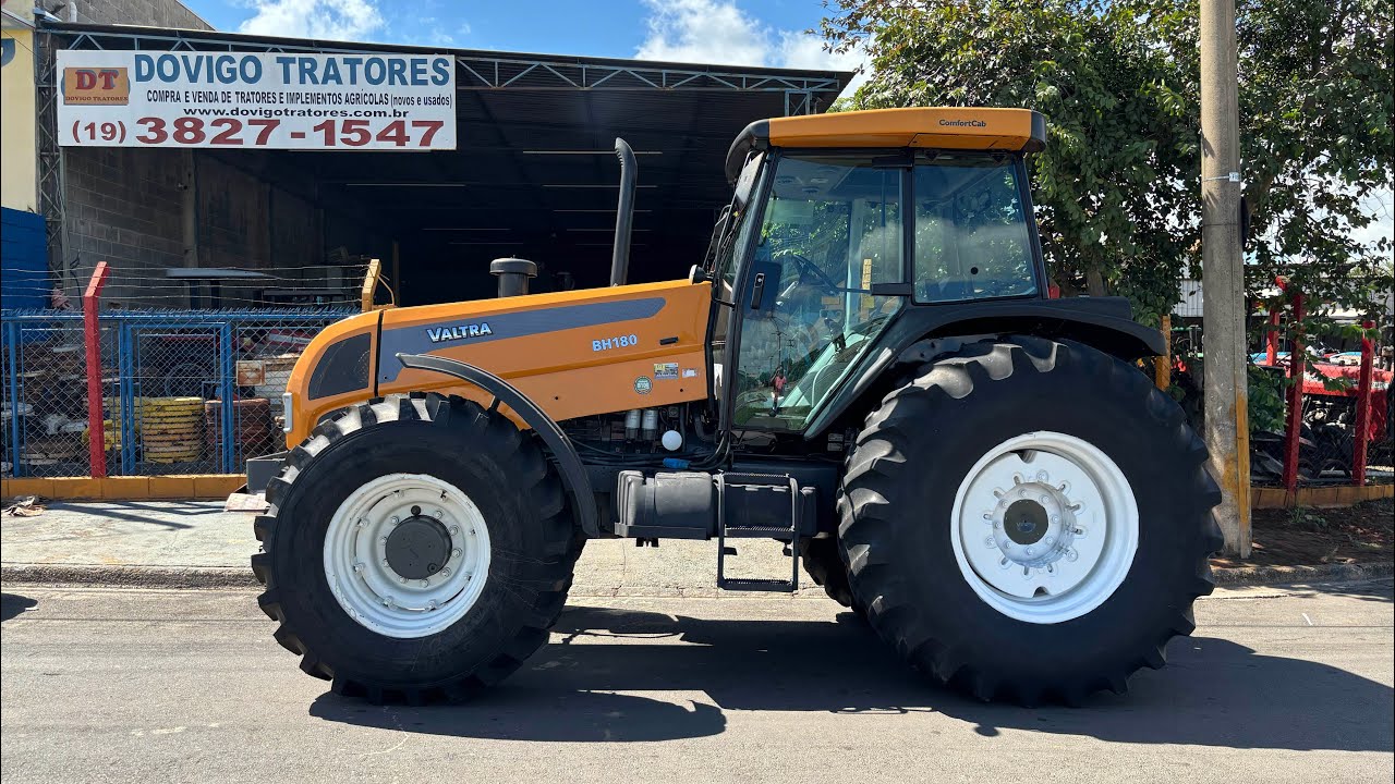 Trator Valtra BH180 4x4 Ano 2009 Cabinado de fábrica trator revisado a Vendaaa!! VENDIDO