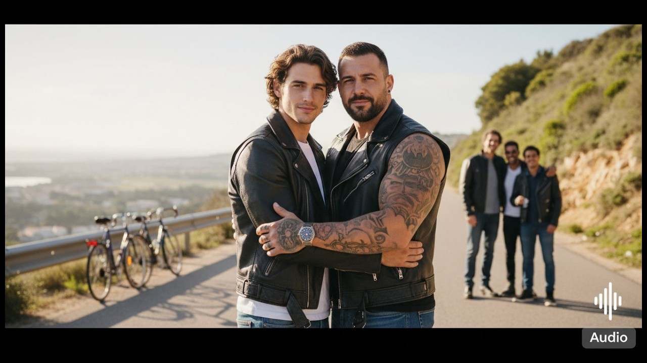 Expulso da familia por ser gay - Bikers o acolhem como irmao de verdade nas estradas de Portugal