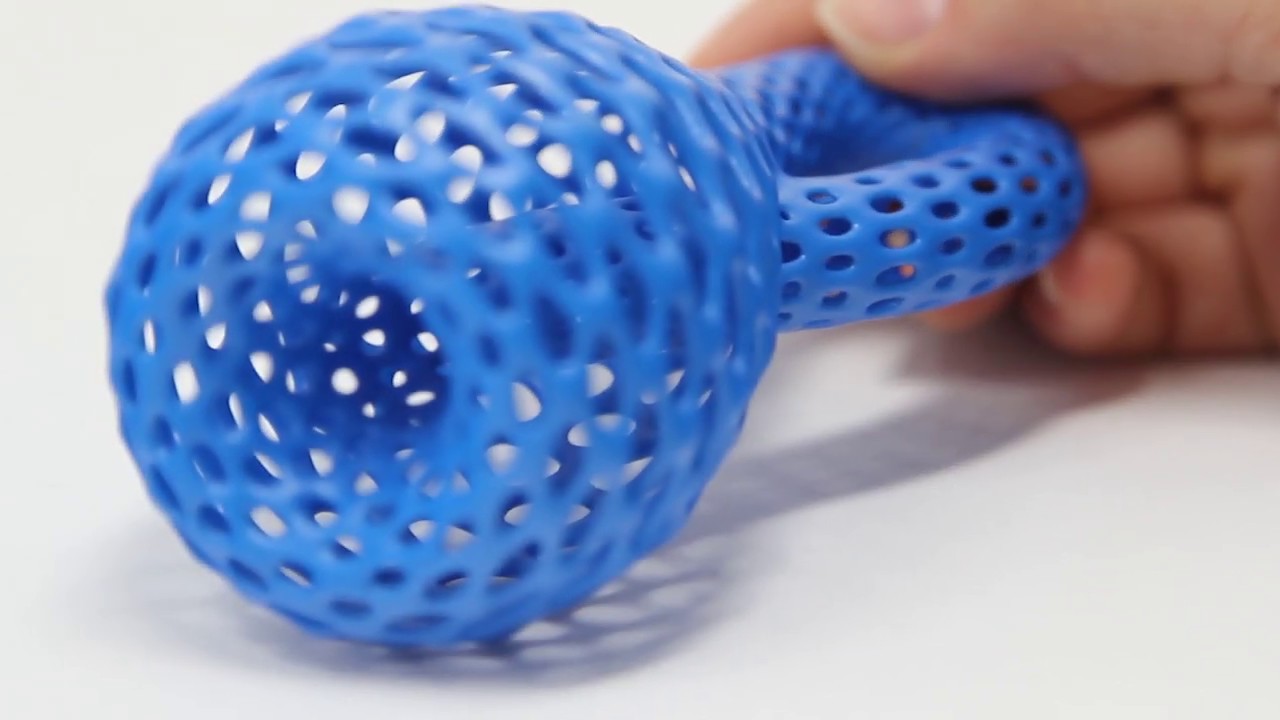 A blue glimpse of our VaporFuse Surfacing | DyeMansion's Powerfuse S