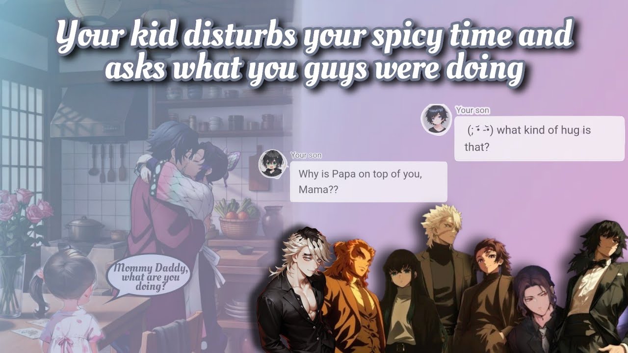 Your kid walks in on you having spicy time