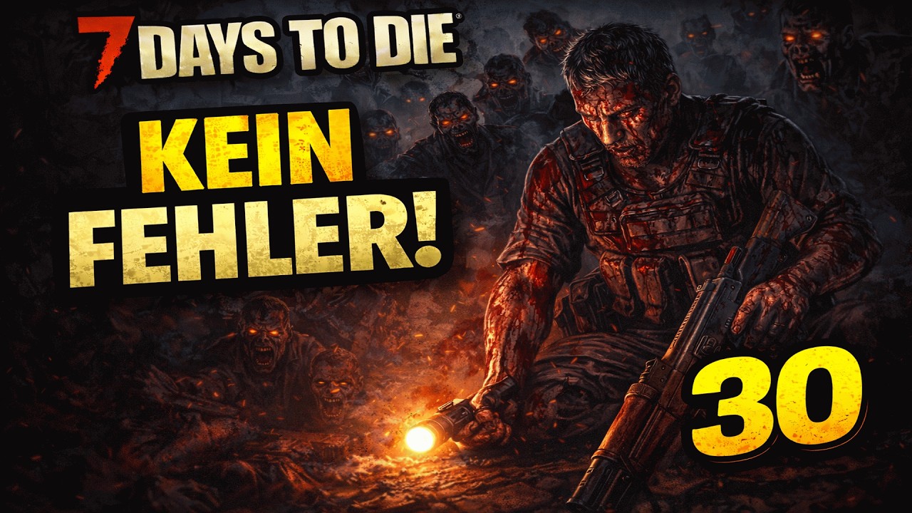 🔴 LIVE | 7 Days to Die 🧟 Folge 30 – Mehr Zombies, mehr Risiko!