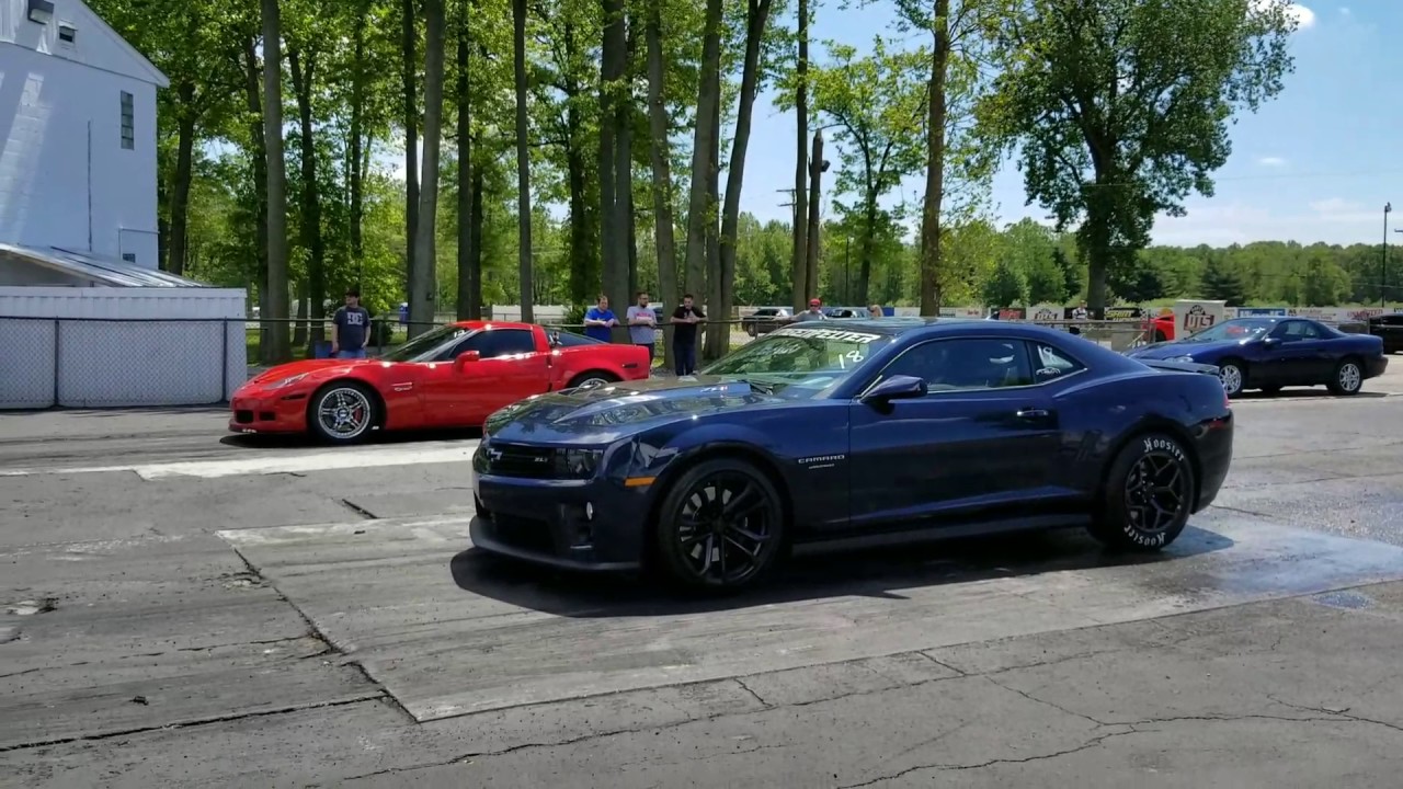 2015 Camaro ZL1 vs. 2008 Corvette Z06