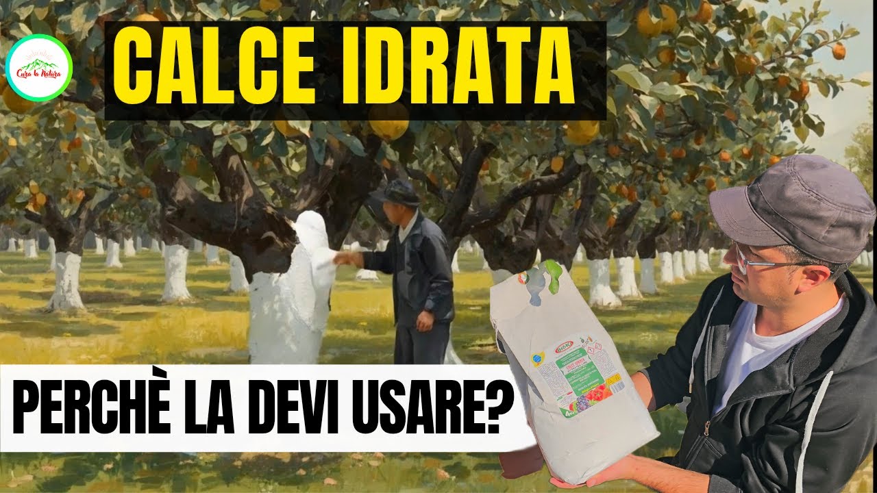 CALCE IDRATA IN AGRICOLTURA - A COSA SERVE E QUANDO USARLA? Calce spenta naturale Bioki