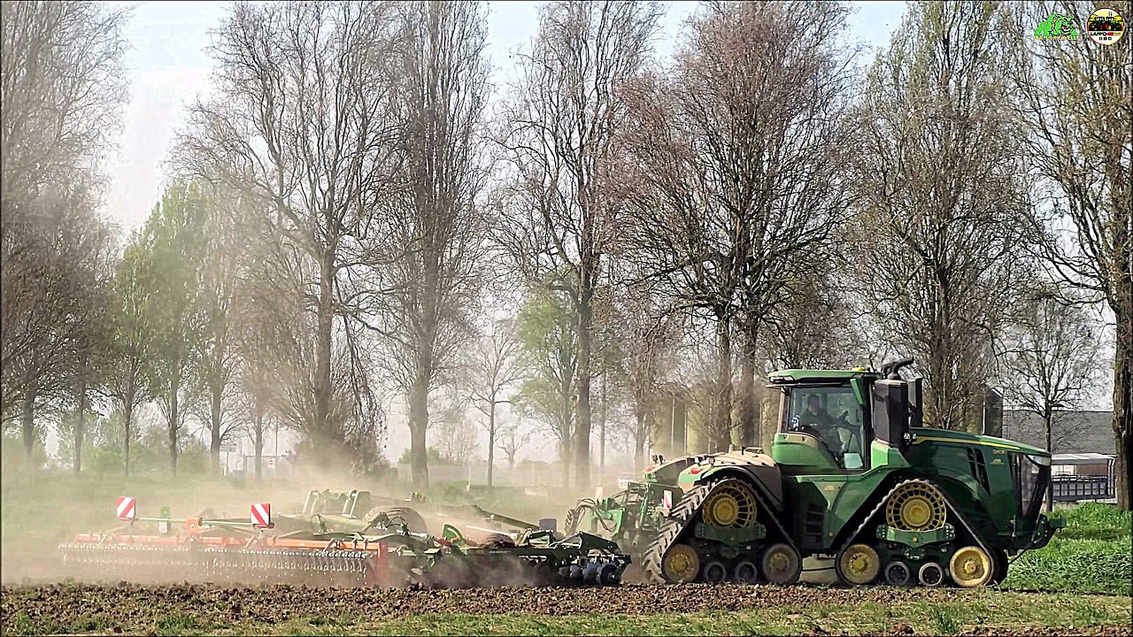 **XXL TOP NEW** JD 9RX 590 MY 24 + AMAZONE Ceus Ultra 6m | Team Garavelli - Minimum tillage 2025