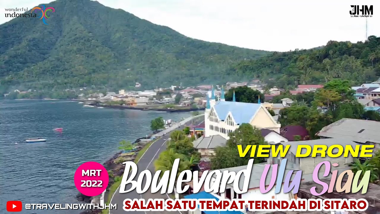 View Drone Boulevard Ulu Siau Sitaro #dronesiau #dronemanado #droneindonesia