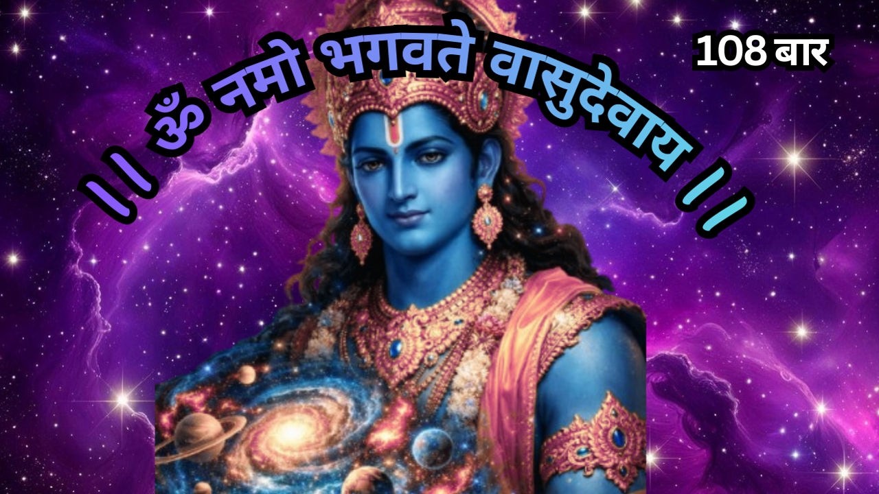 ॐ नमो भगवते वासुदेवाय महा मंत्र - जीवन में संघर्ष मुक्ती के लीये गुप्त मंत्र