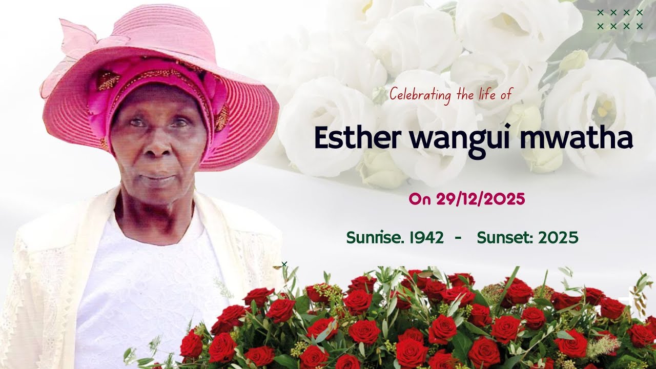 Celebrating the Life of Esther wangui mwatha