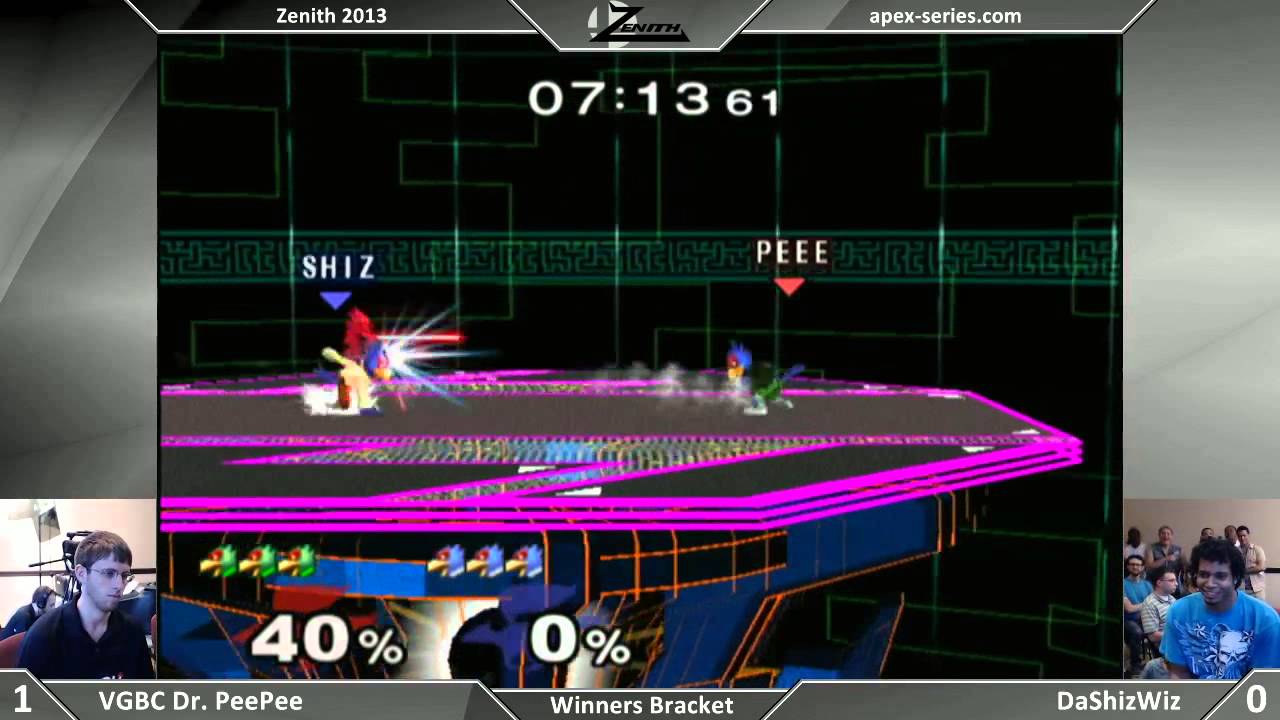 Zenith 2013 - DaShizWiz против VGBC Dr PeePee - SSBM