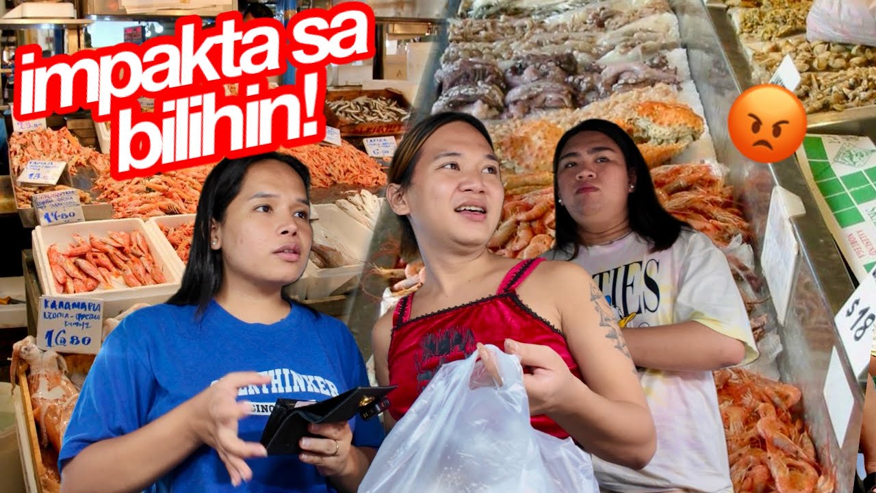 Namili ng Seafood ang Team Impakta sa Palengke! 🍤 (Impakta sa Mahal ng Bilihin!)