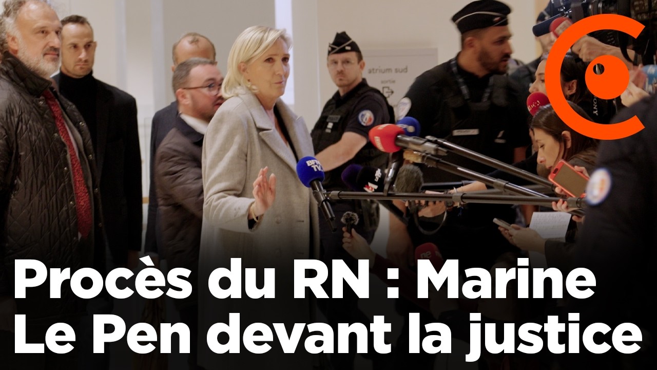 Procès du RN: Marine Le Pen devant la justice (30 septembre 2024, Paris, France)