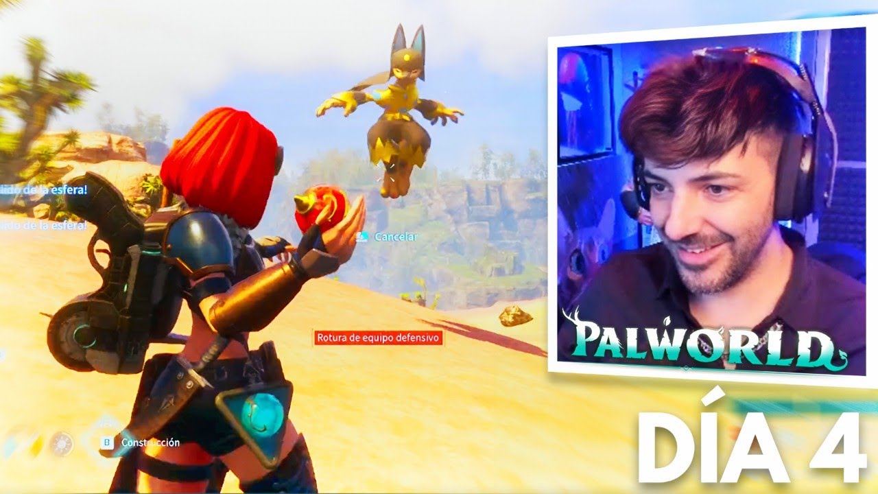 ¡VAMOS POR ANUBIS! PALWORLD DÍA 4 | NEXXUZ VODS