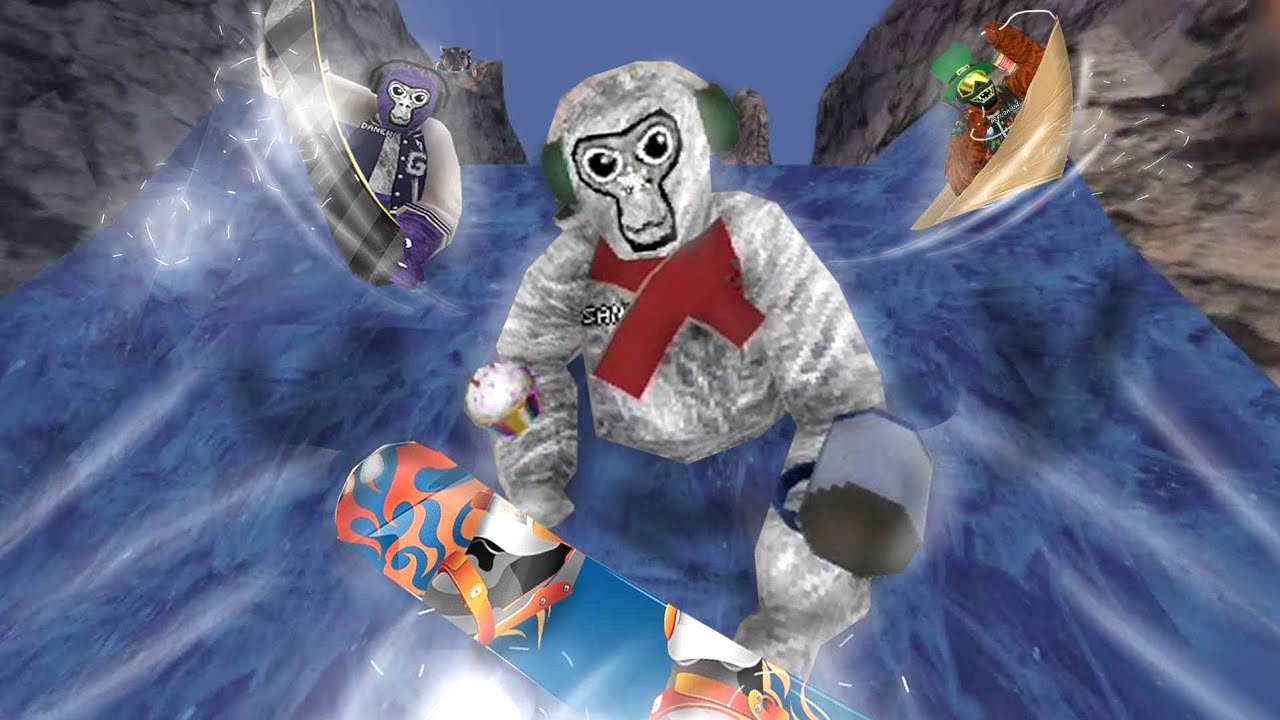 Обезьяньи Горки В Gorilla Tag! | Sane4ek