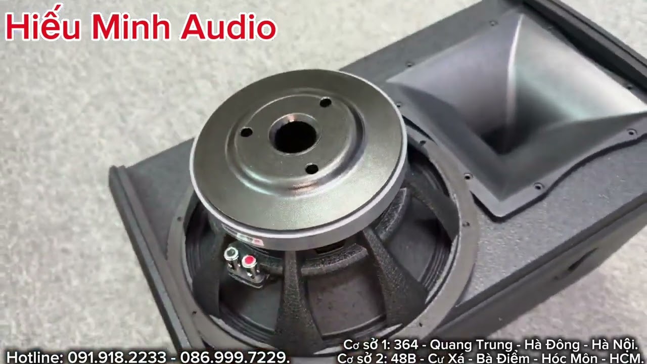 Loa PS Audio ES12 - Bass 30 nghe rất đã tai - Bán chạy nhờ tiếng hay, dễ phối ghép. LH: 0919.18.2233