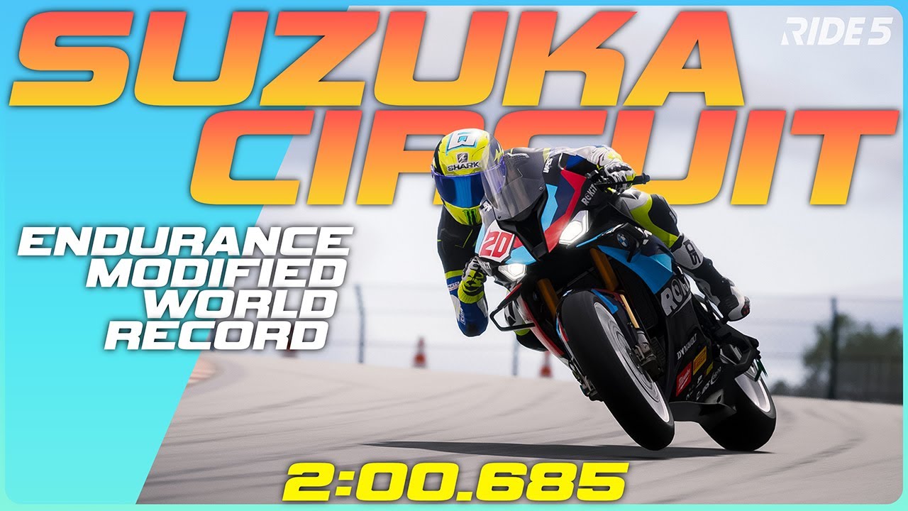RIDE 5 Suzuka Endurance Modified world record PC - 2:00.685