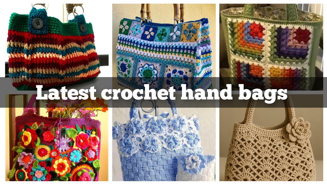 Beautiful Stunning Crochet Bags Designs for girls | Crochet purses