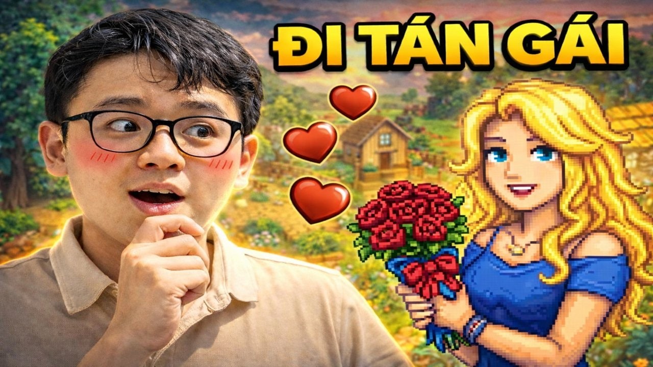 Hành trình 100 Ngày Tán Gái Trong Stardew Valley | Tập 1